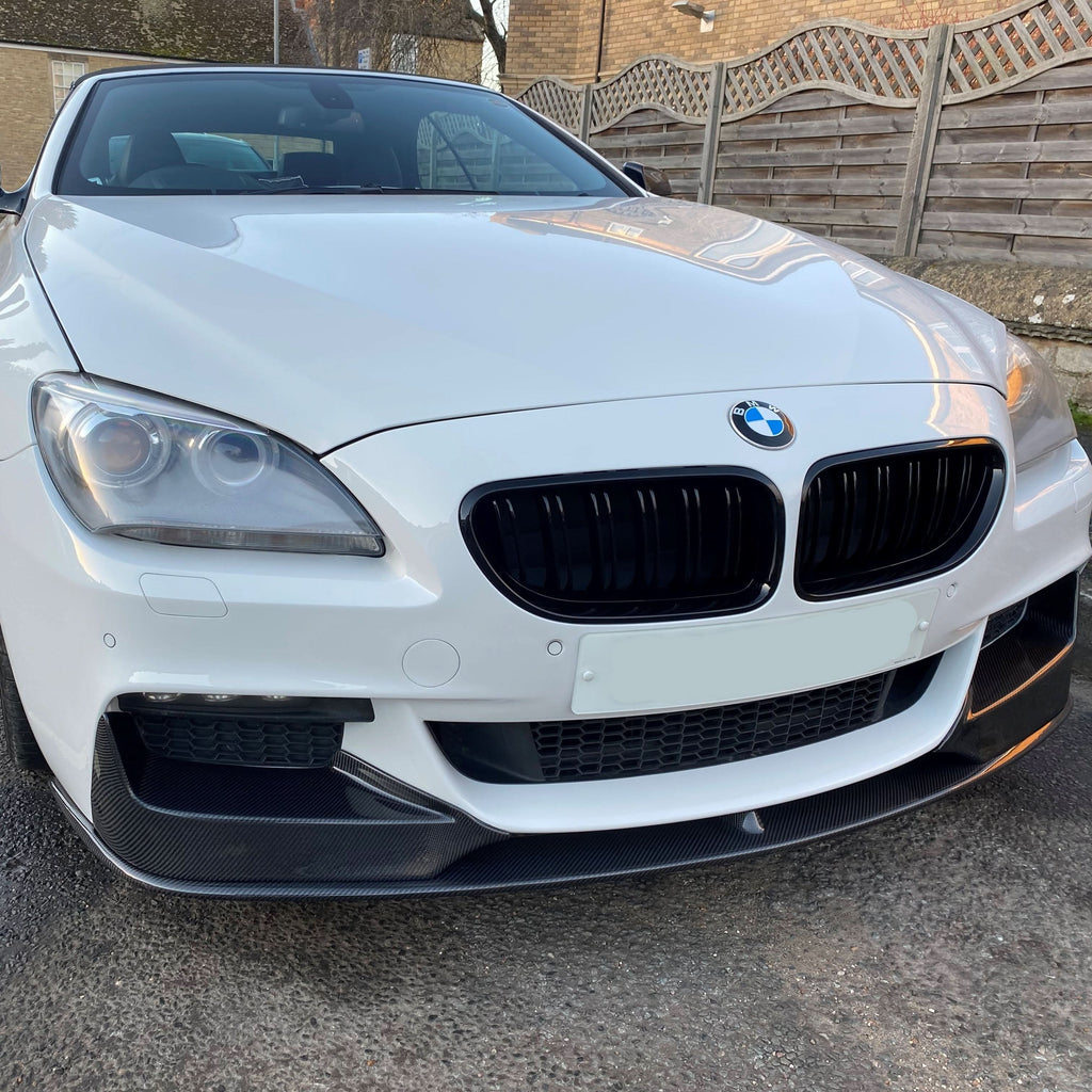 MP Style Carbon Fibre Front Splitter for BMW F06 F12 F13 6 Series 11-18