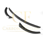 A Style Carbon Fibre Front Splitter for Mercedes W213 E Class 16-20