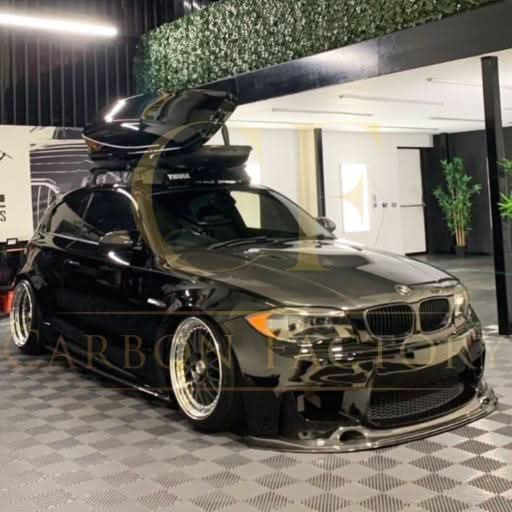 3D Style Carbon Fibre Front Splitter for BMW E82 Coupe 1M 07-13