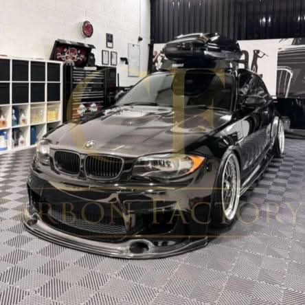 3D Style Carbon Fibre Front Splitter for BMW E82 Coupe 1M 07-13