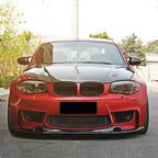 3D Style Carbon Fibre Front Splitter for BMW E82 Coupe 1M 07-13
