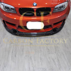 3D Style Carbon Fibre Front Splitter for BMW E82 Coupe 1M 07-13