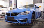 3D Style Carbon Fibre Front Splitter for BMW F80 M3 F82 F83 M4 14-20