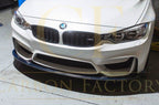 3D Style Carbon Fibre Front Splitter for BMW F80 M3 F82 F83 M4 14-20