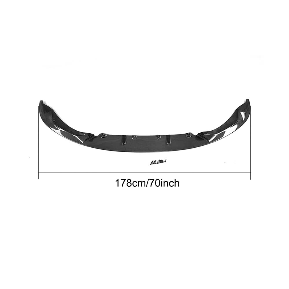 3D Style Carbon Fibre Front Splitter for BMW F80 M3 F82 F83 M4 14-20