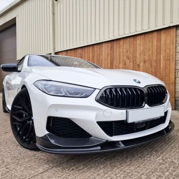 3D Style Pre-preg Carbon Fibre Front Splitter for BMW G14 G15 G16 8 Series 18-Present