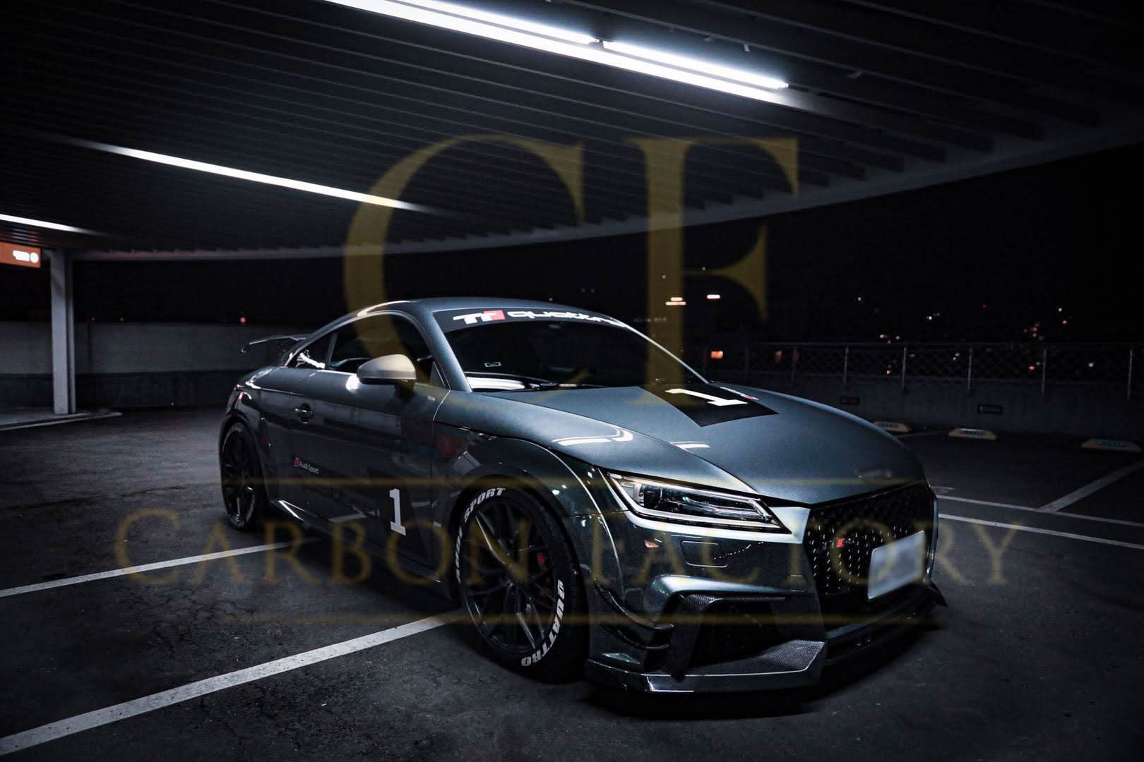 AB Style Carbon Fibre Front Splitter for Audi 8S TTRS MK3 15-18