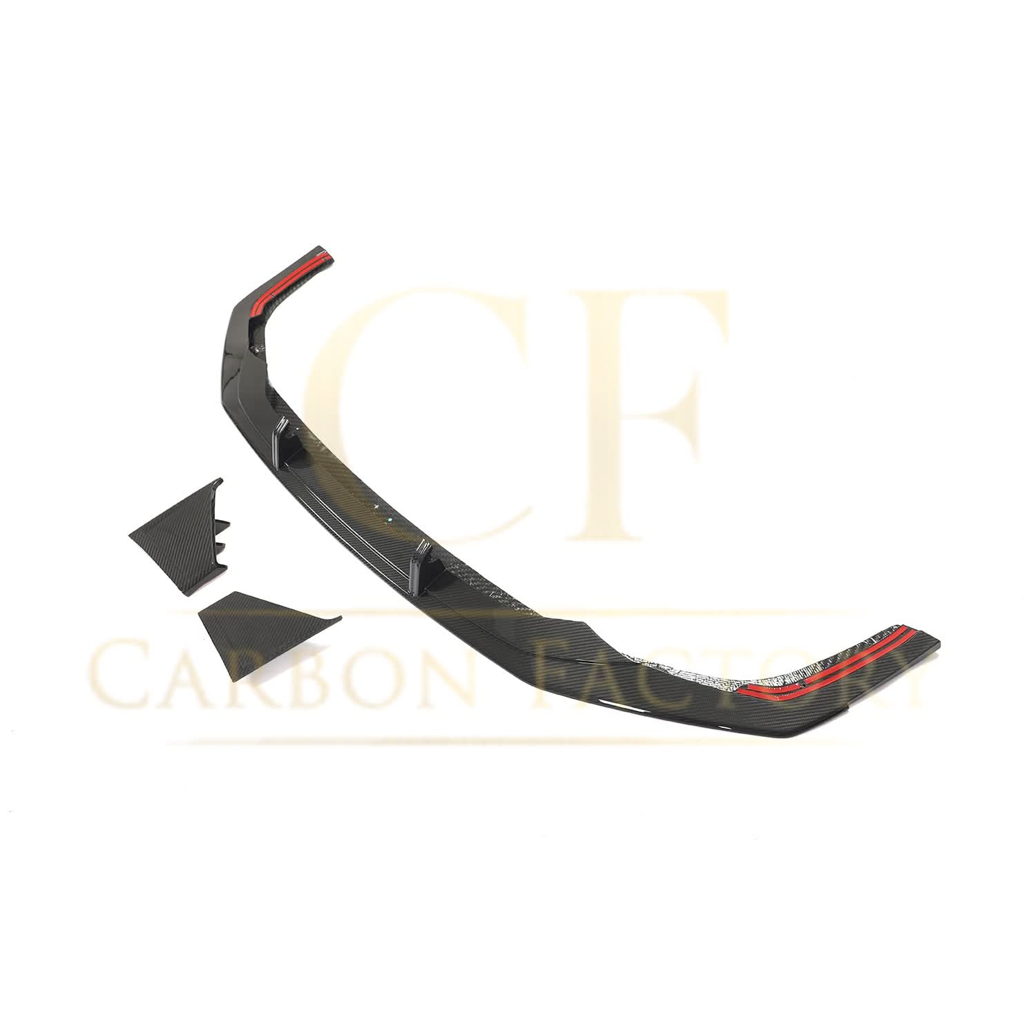 AB Style Pre-Preg Carbon Fibre Front Splitter for Audi 4K RS7 20-22