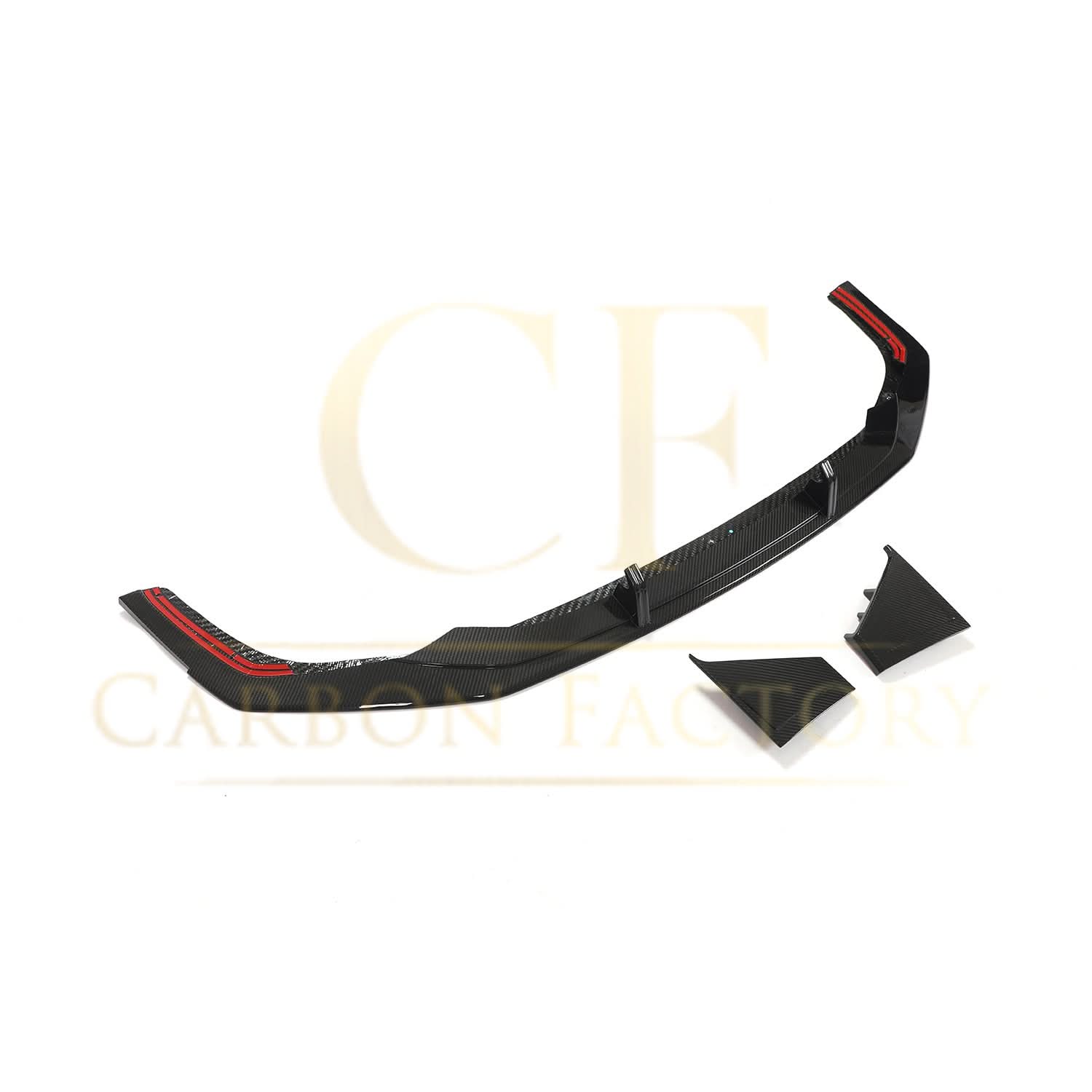 AB Style Pre-Preg Carbon Fibre Front Splitter for Audi 4K RS7 20-22