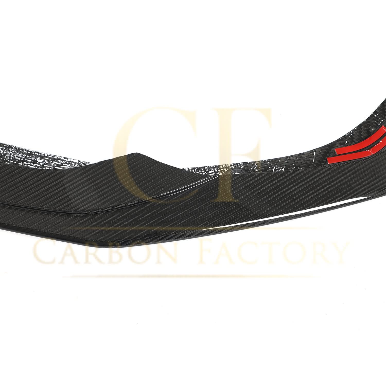 AB Style Pre-Preg Carbon Fibre Front Splitter for Audi 4K RS7 20-22