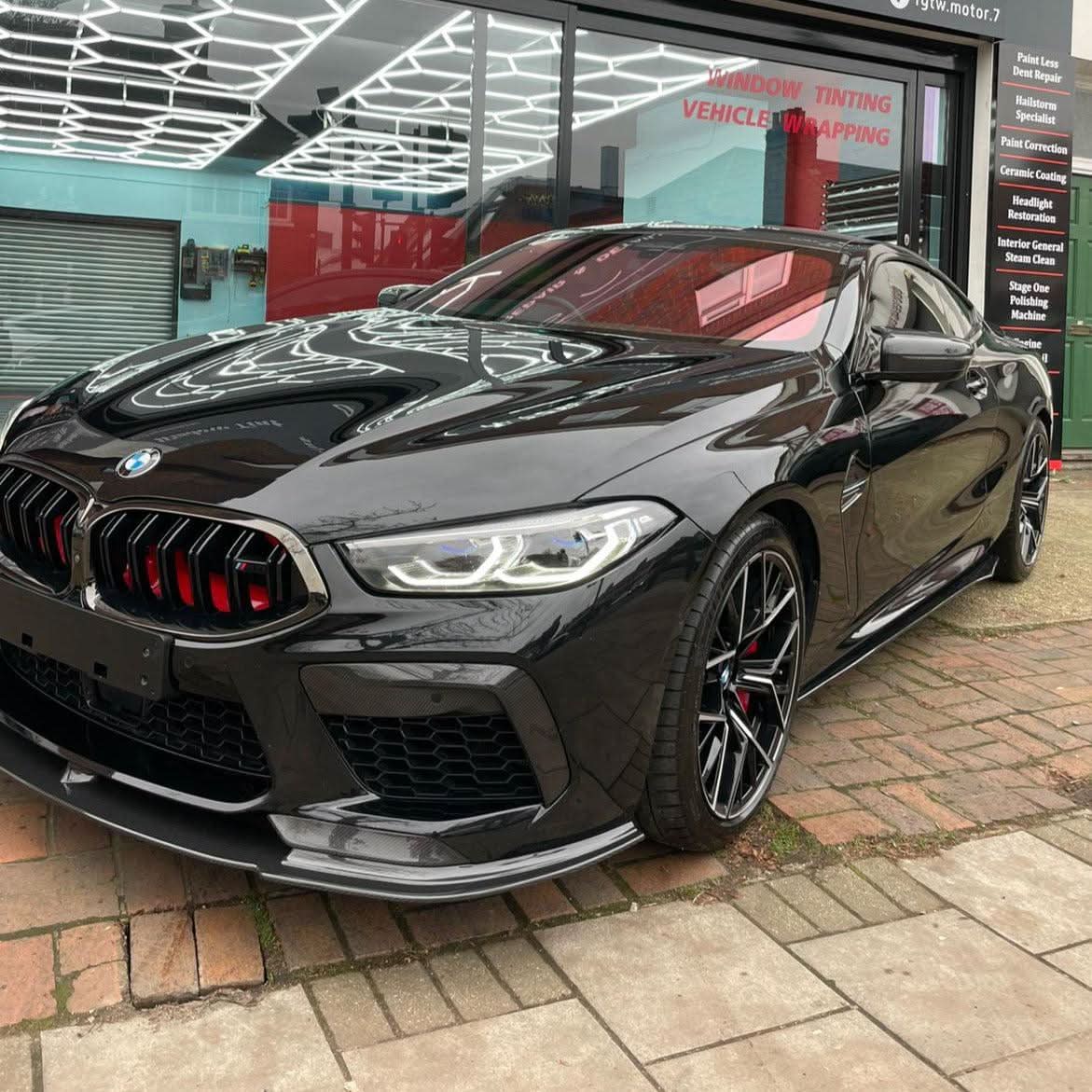 AC Style Pre-preg Carbon Fibre Front Splitter for BMW F91 F92 F93 M8 18-Present