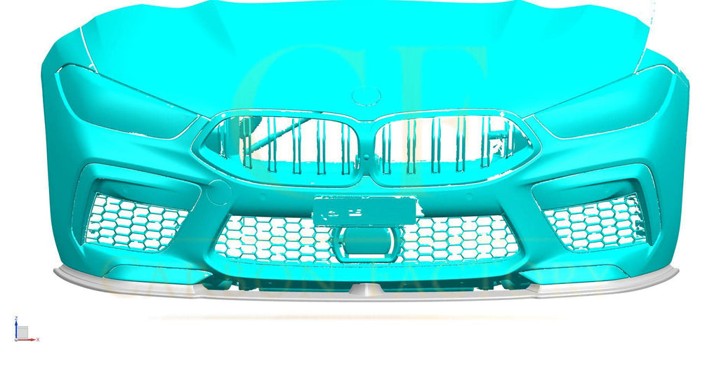 AC Style Pre-preg Carbon Fibre Front Splitter for BMW F91 F92 F93 M8 18-Present