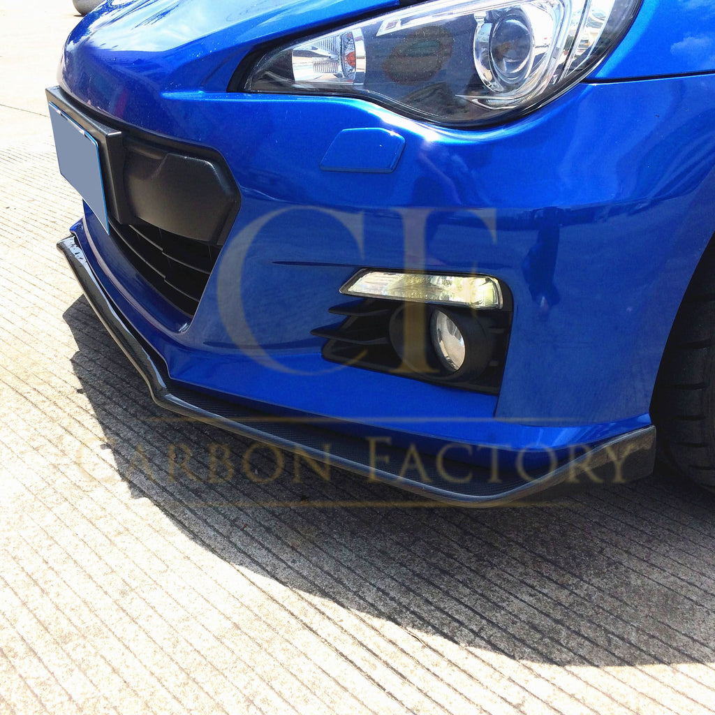 AC Style Carbon Fibre Front Splitter for Toyota GT86 13-16