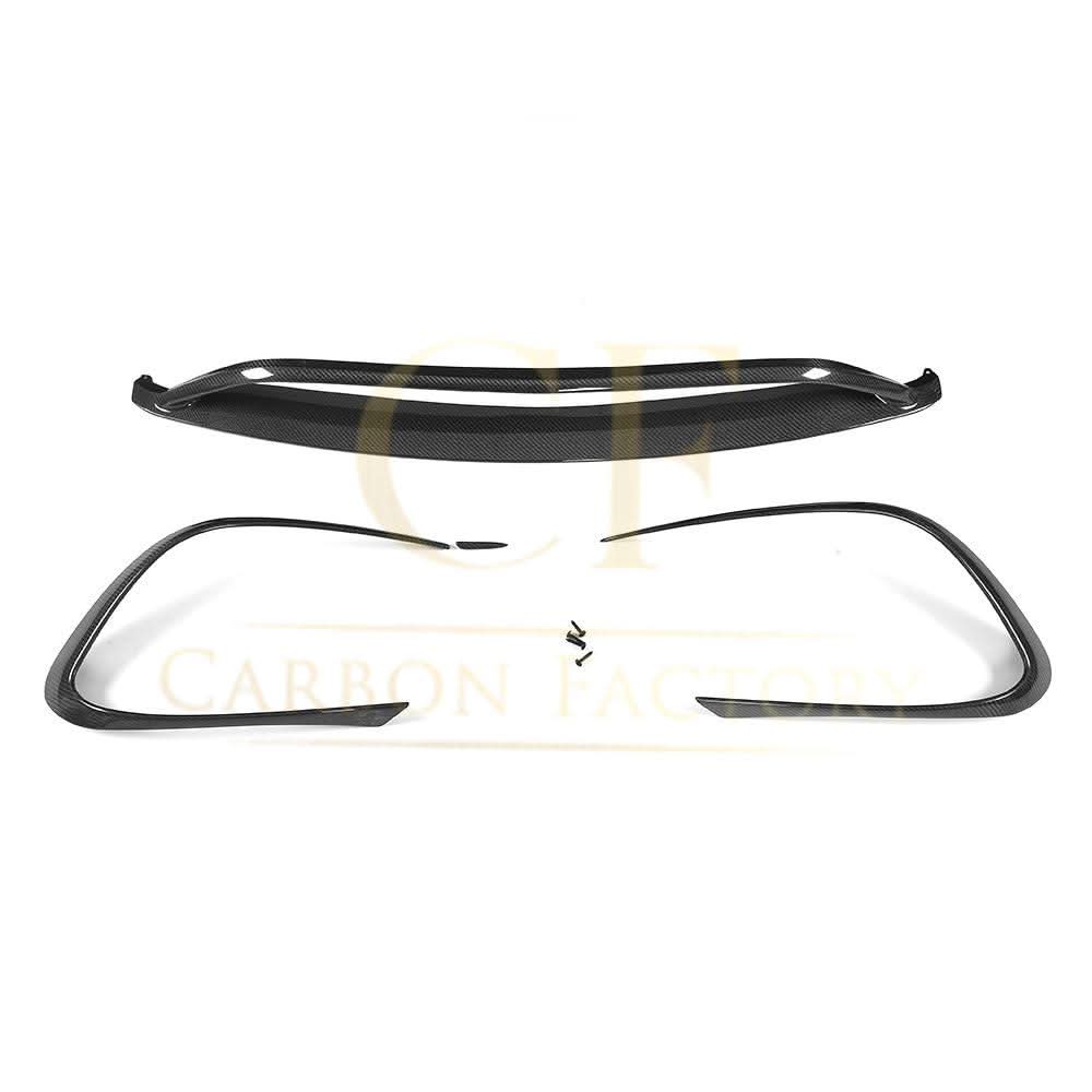A Style Carbon Fibre Front Splitter for Mercedes Benz W117 CLA 16-19