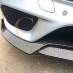 A Style Carbon Fibre Front Splitter for Mercedes Benz W205 C Class 15-18