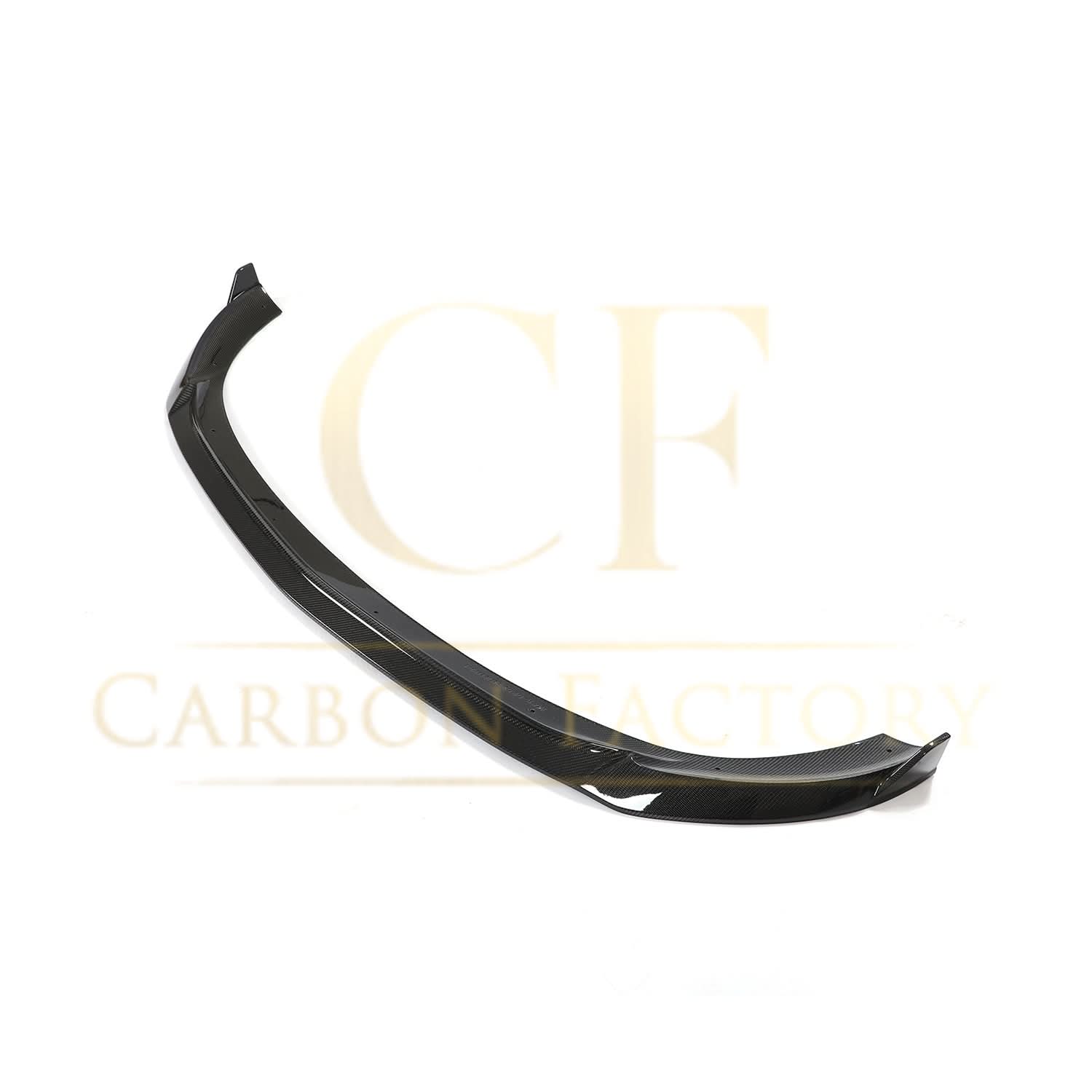 A Style Carbon Fibre Front Splitter for Mercedes W213 E Class Facelift Saloon 21-23