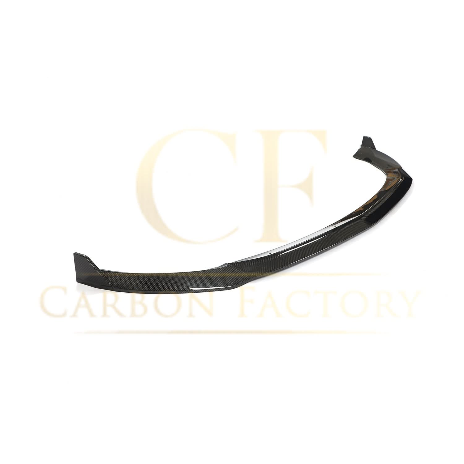 A Style Carbon Fibre Front Splitter for Mercedes W213 E Class Facelift Saloon 21-23