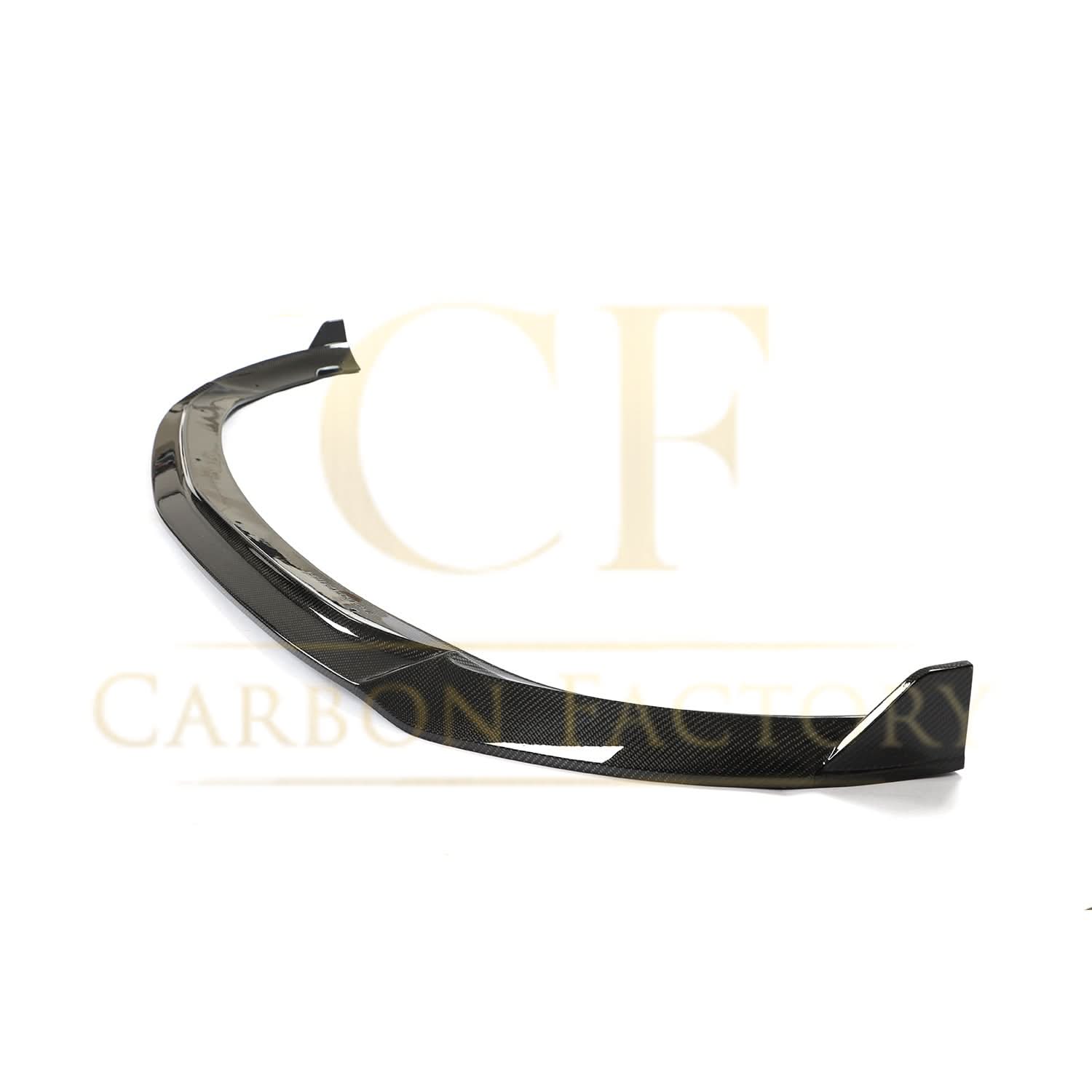 A Style Carbon Fibre Front Splitter for Mercedes W213 E Class Facelift Saloon 21-23