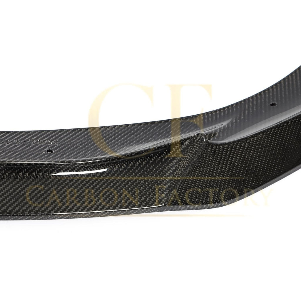 A Style Carbon Fibre Front Splitter for Mercedes W213 E Class Facelift Saloon 21-23