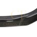 A Style Carbon Fibre Front Splitter for Mercedes W213 E Class Facelift Saloon 21-23