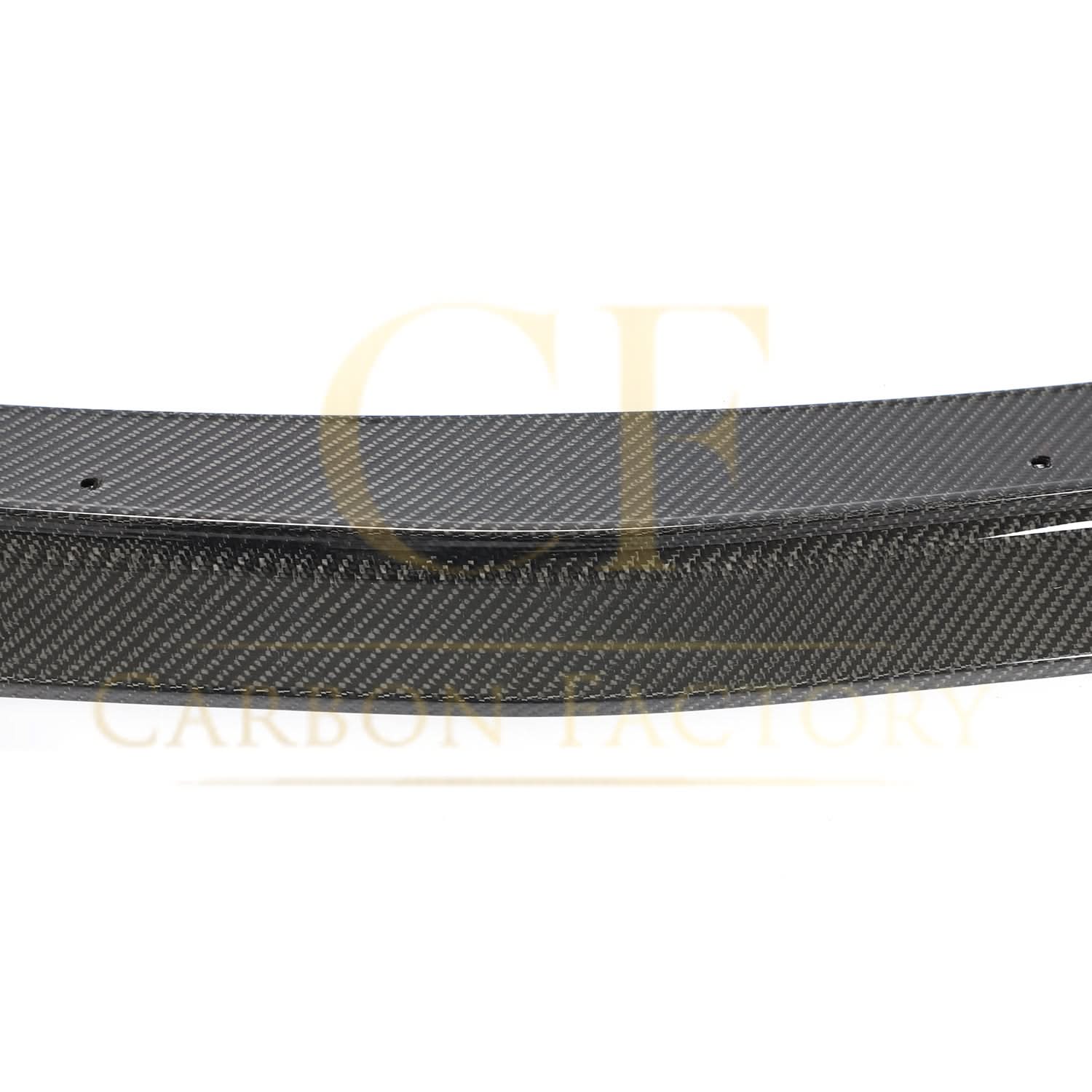 A Style Carbon Fibre Front Splitter for Mercedes W213 E Class Facelift Saloon 21-23