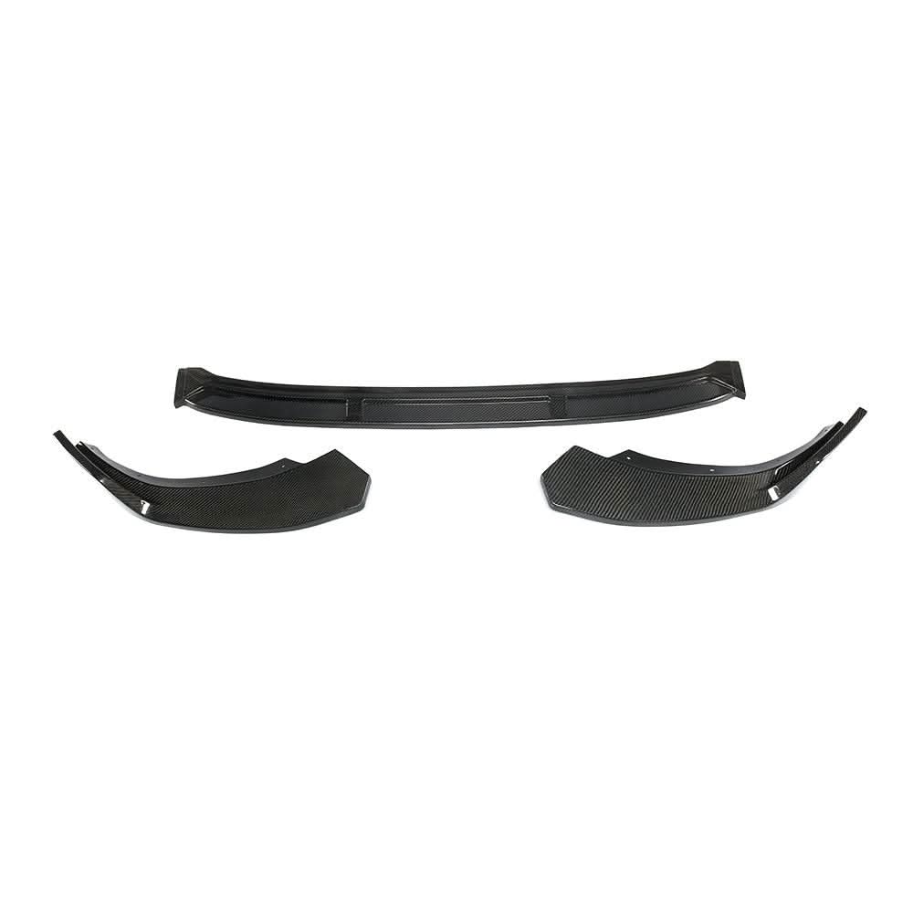 BB Style Carbon Fibre Front Splitter for Audi A4 B9 S Line & S4 15-19