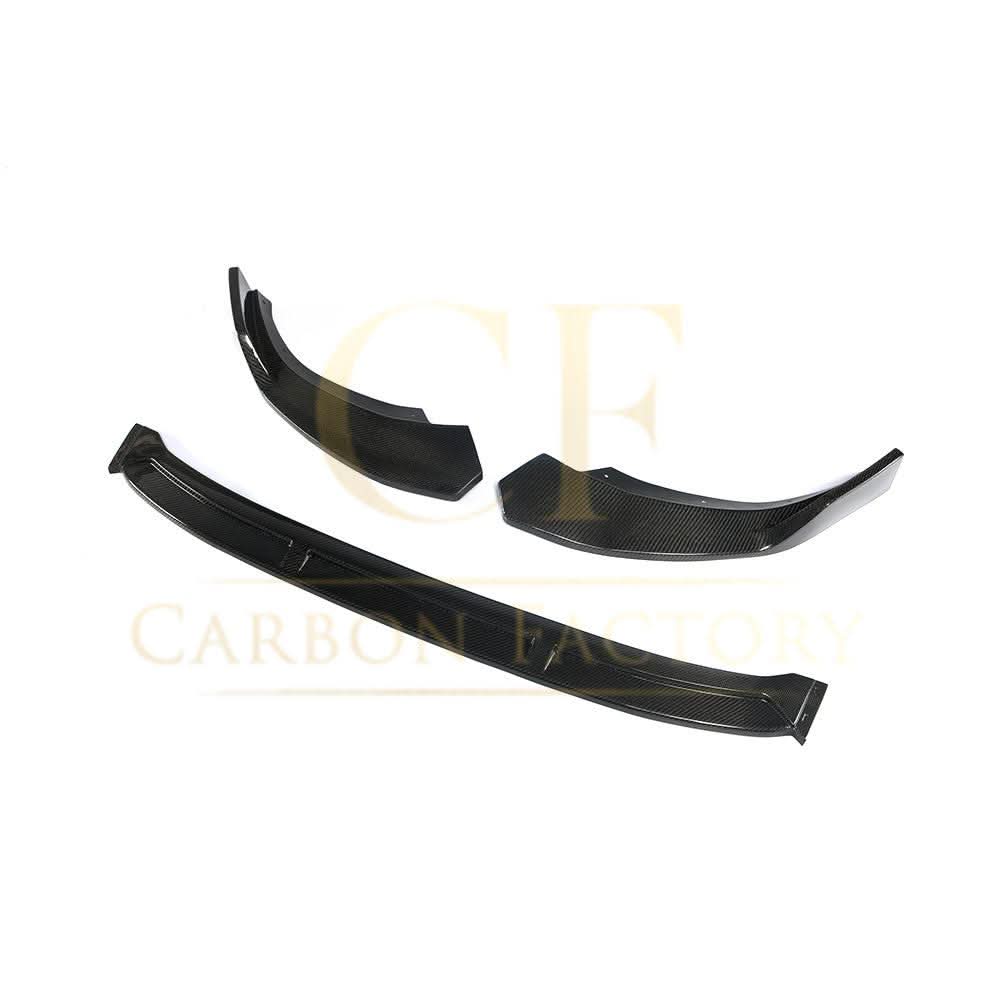BB Style Carbon Fibre Front Splitter for Audi A4 B9 S Line & S4 15-19