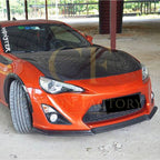 BM Style Carbon Fibre Front Splitter for Toyota GT86 13-16