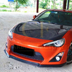 BM Style Carbon Fibre Front Splitter for Toyota GT86 13-16