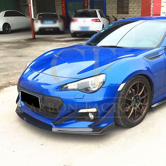 BM Style Carbon Fibre Front Splitter for Toyota GT86 13-16