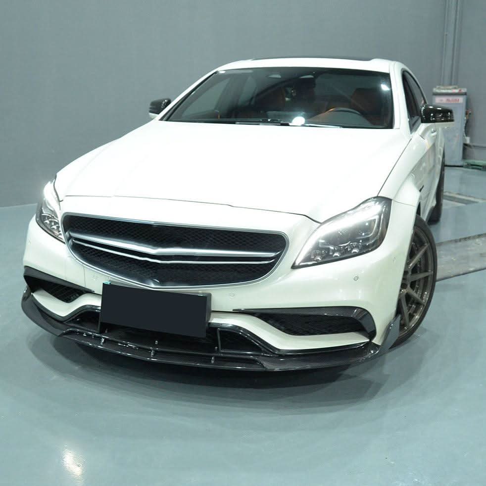 Brabus Style Carbon Fibre Front Splitter for Mercedes Benz C218 CLS 15-18