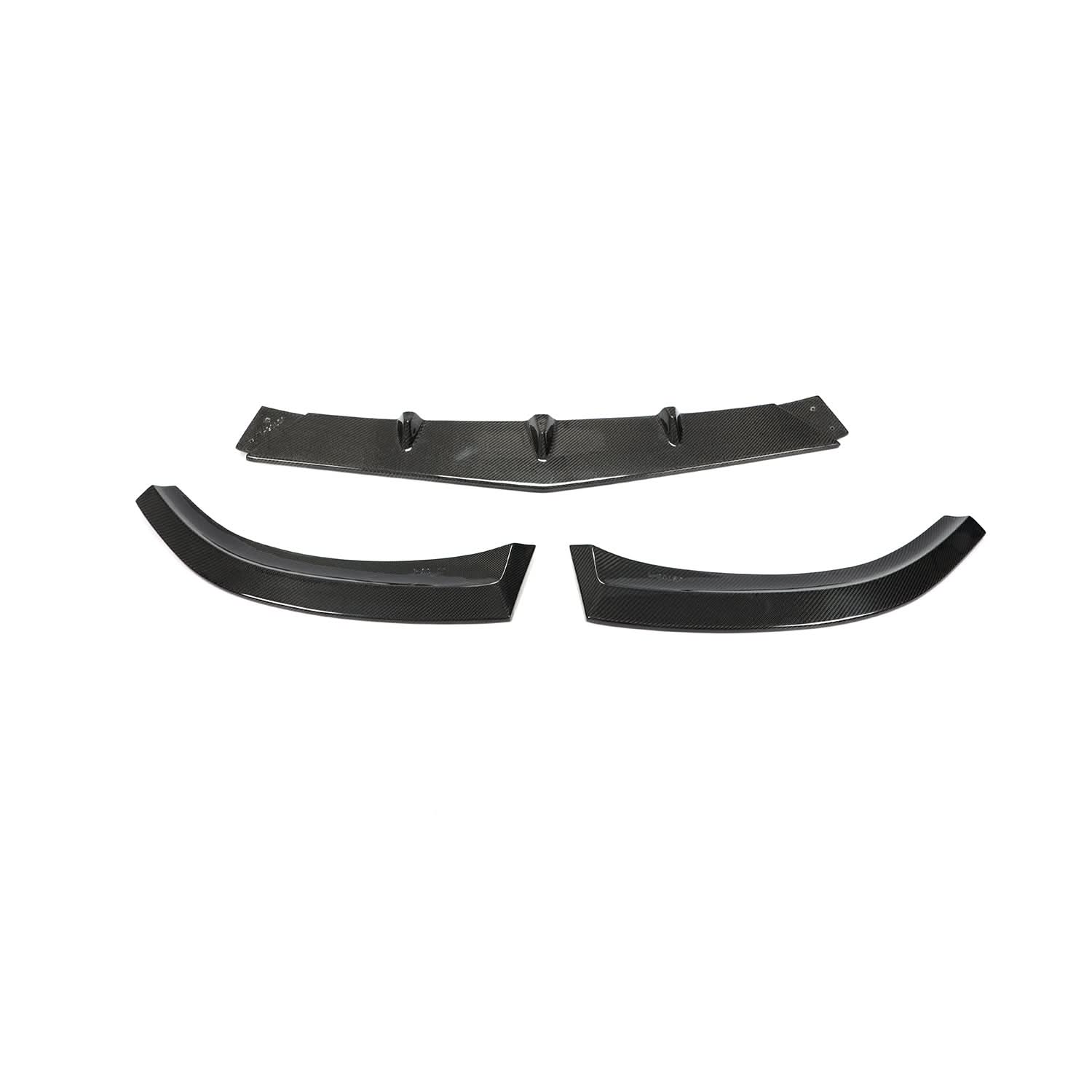 Brabus Style Carbon Fibre Front Splitter for Mercedes W205 C63 2 Door 15-18