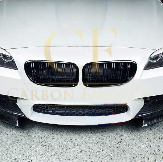 Carbon Fibre Front Splitter Covers for BMW F10 M5 10-17