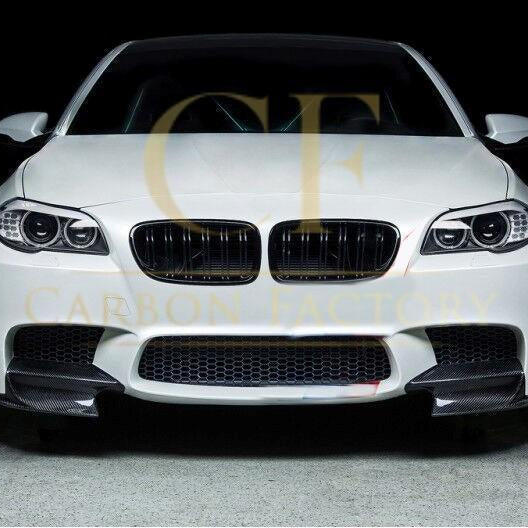 Carbon Fibre Front Splitter Covers for BMW F10 M5 10-17