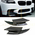 Carbon Fibre Front Splitter Covers for BMW F10 M5 10-17