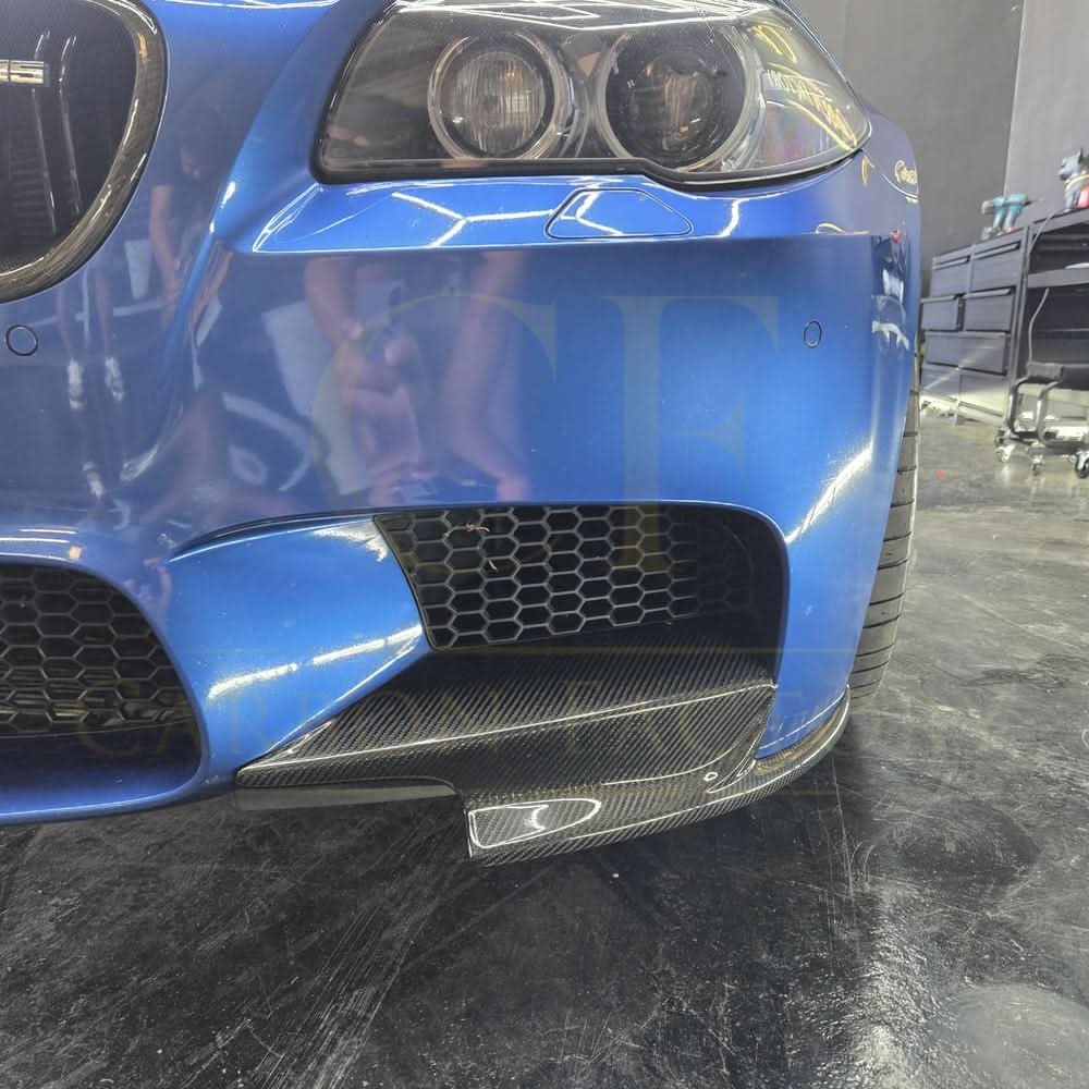 Carbon Fibre Front Splitter Covers for BMW F10 M5 10-17