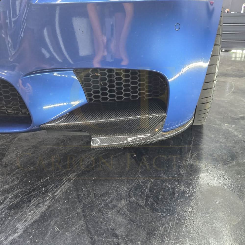 Carbon Fibre Front Splitter Covers for BMW F10 M5 10-17