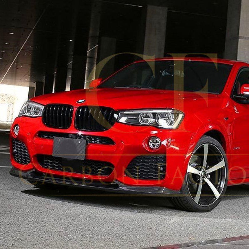 Carbon Fibre Front Splitter for BMW F25 X3 F26 X4 M Sport 15-18