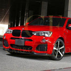 Carbon Fibre Front Splitter for BMW F25 X3 F26 X4 M Sport 15-18