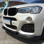 Carbon Fibre Front Splitter for BMW F25 X3 F26 X4 M Sport 15-18