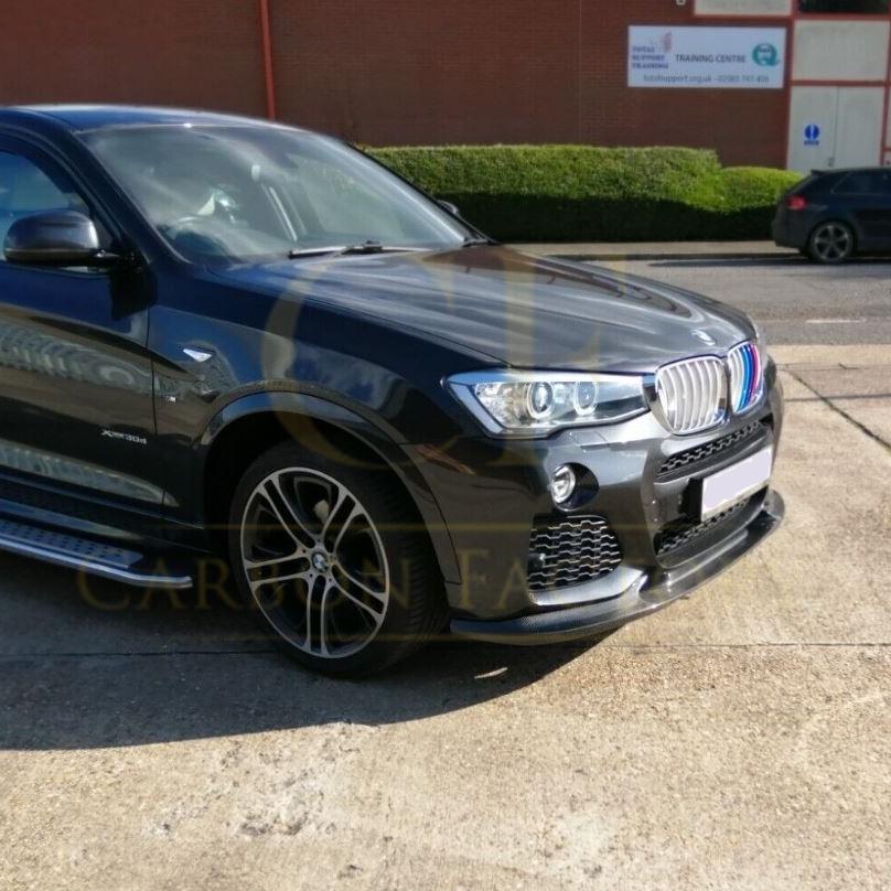 Carbon Fibre Front Splitter for BMW F25 X3 F26 X4 M Sport 15-18