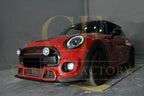 Carbon Fibre Front Splitter for BMW F55 F56 Mini Cooper S JCW 14-18