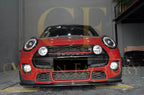 Carbon Fibre Front Splitter for BMW F55 F56 Mini Cooper S JCW 14-18