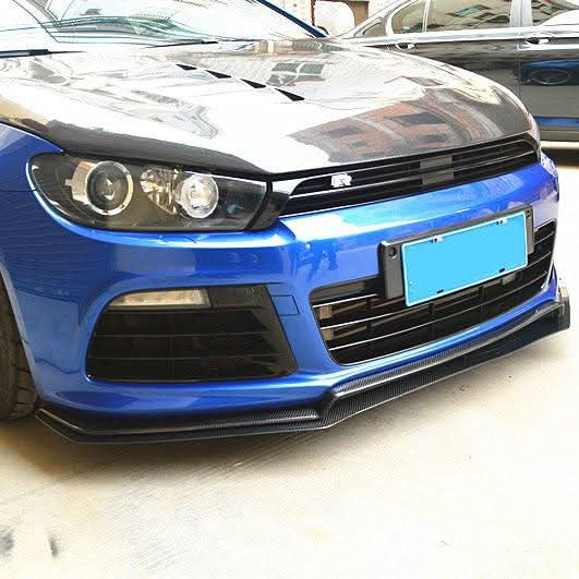 Carbon Fibre Front Splitter for VW Scirocco R 09-14