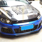 Carbon Fibre Front Splitter for VW Scirocco R 09-14