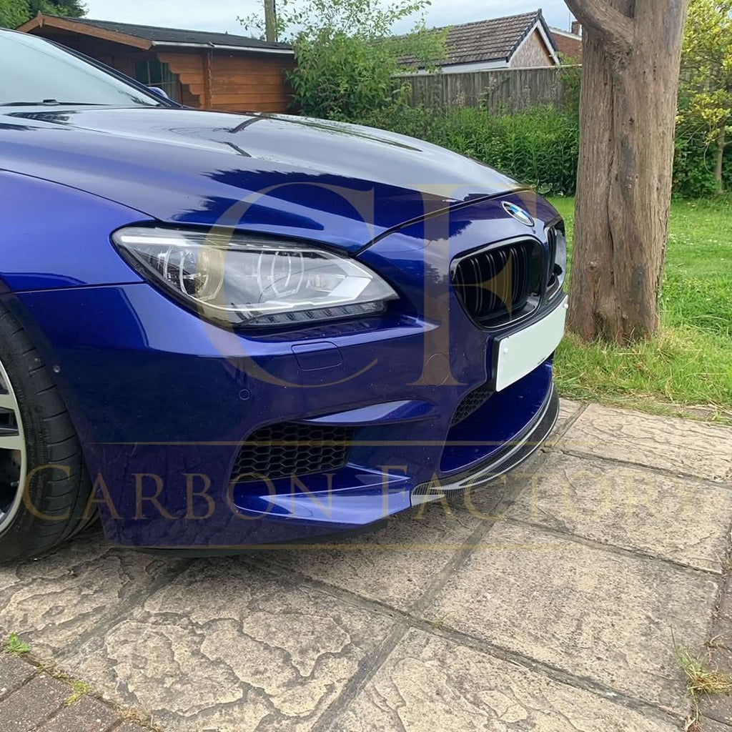 Centre Insert Pre-Preg Carbon Fibre Front Splitter for BMW F06 F12 F13 M6 11-18