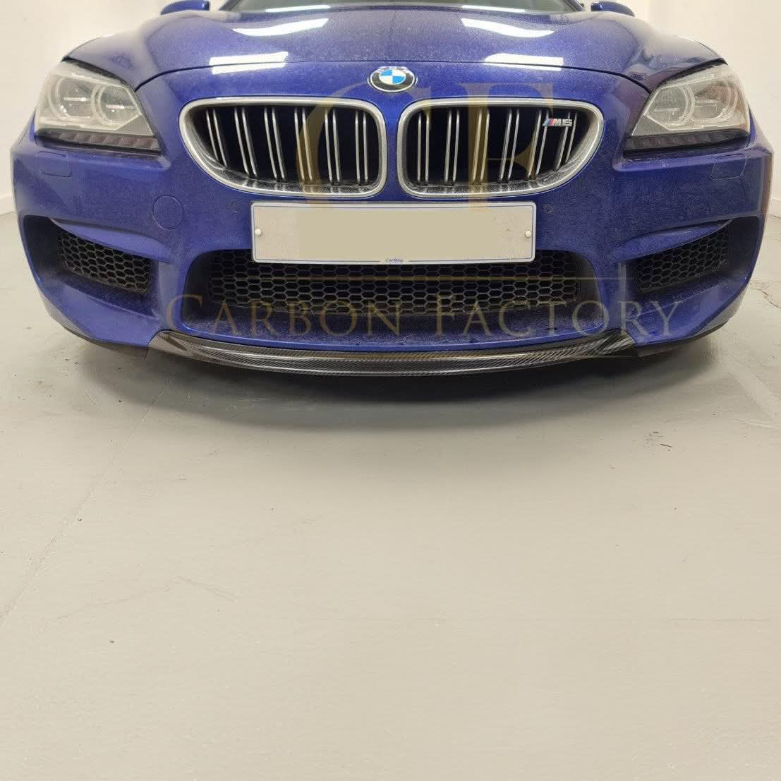 Centre Insert Pre-Preg Carbon Fibre Front Splitter for BMW F06 F12 F13 M6 11-18