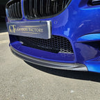 Centre Insert Pre-Preg Carbon Fibre Front Splitter for BMW F06 F12 F13 M6 11-18