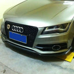 CF Style Carbon Fibre Front Splitter for Audi 4G A7 S Line S7 10-18