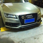 CF Style Carbon Fibre Front Splitter for Audi 4G A7 S Line S7 10-18